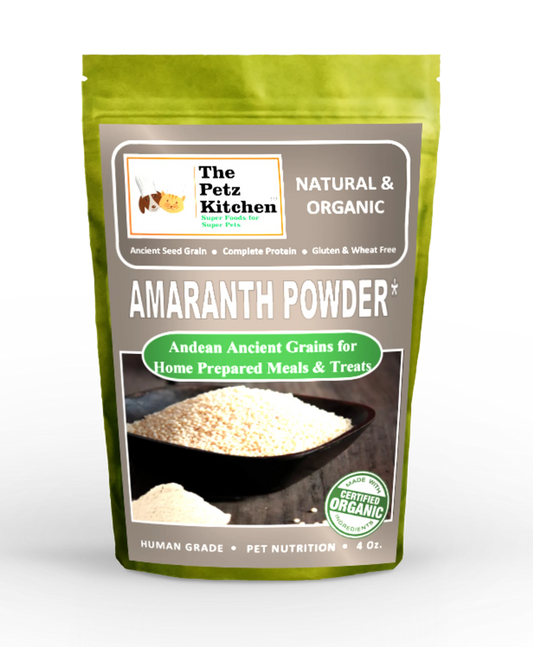Amaranth Powder - Ancient Seed Grain & Complete Protein - Gluten & Wheat Free - Pets Perfect
