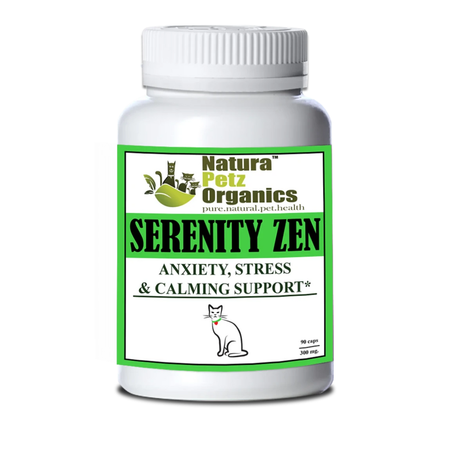 Serenity Zen - Anxiety, Stress, Relaxation & Multi-Systems Calming, CAT /90 CAPS / 300 MG / SIZE 3/1, view 4