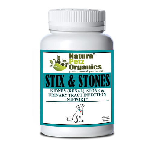 Stix And Stones Capsules* Kidney, Urinary Tract Infection & Stone Support* - Pets Perfect