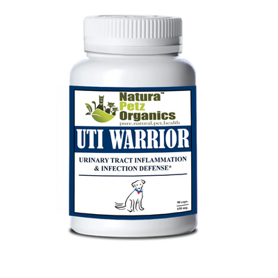 Uti Warrior Max* Urinary Tract Inflammation & Infection Support* Dogs, DOG 650 MG. / 90 CAPS SIZE 1 CAPS/1