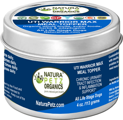 Uti Warrior Max Meal Topper* Chronic Urinary Tract Infection &, DOG 650 MG/1