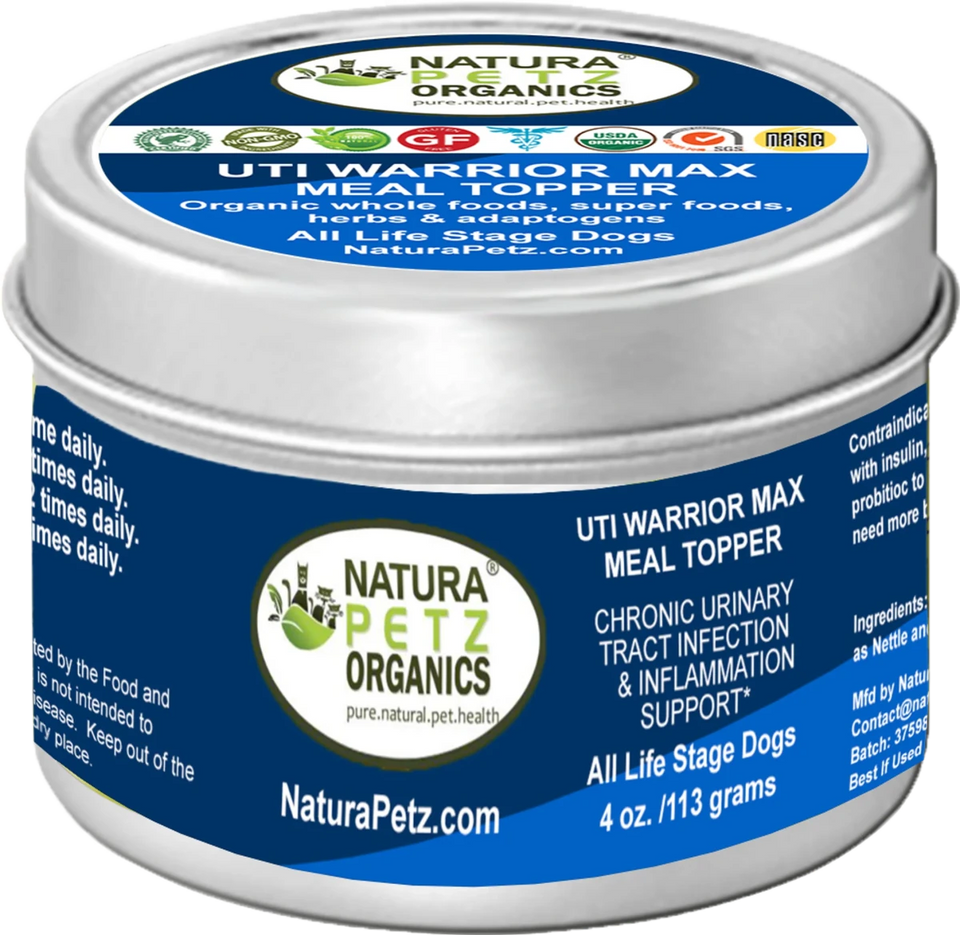 Uti Warrior Max Meal Topper* Chronic Urinary Tract Infection &, DOG 650 MG/1