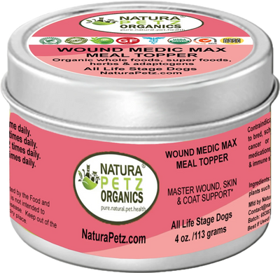 Wound Medic Max Meal Topper* Master Wound, 1/Dog meal topper - turkey flavoring