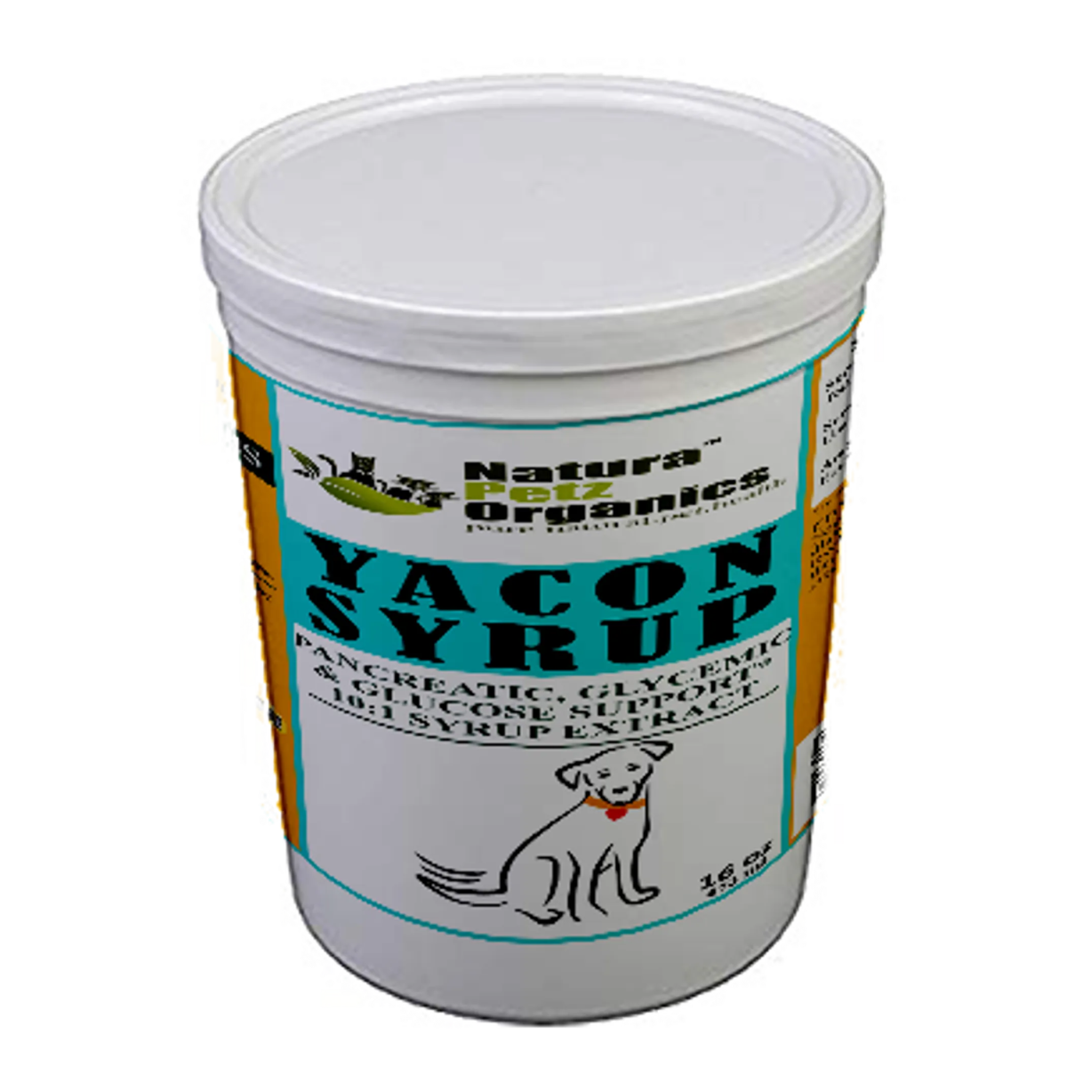 Yacon Leaf Syrup - Pancreatic Support* 10:1 The Petz Kitchen Yacon Syrup 10:1 Alcohol Free For Dogs & Cats* Meals & Treats - Pets Perfect