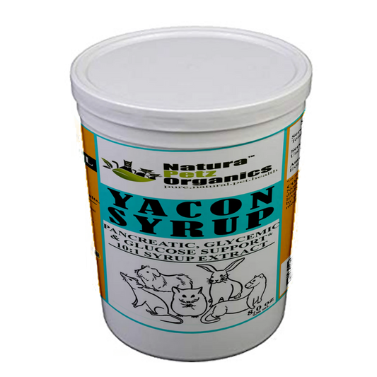 Yacon Leaf Syrup - Pancreatic Support* 10:1 The Petz Kitchen Yacon Syrup 10:1 Alcohol Free For Dogs & Cats* Meals & Treats - Pets Perfect