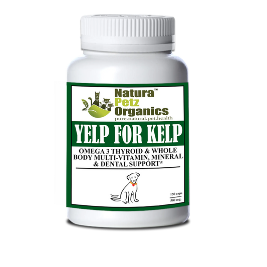 Yelp For Kelp - Omega 3 & 6 Thyroid & Whole Body Multi - Mineral, Vitamin & Dental Support* - Pets Perfect
