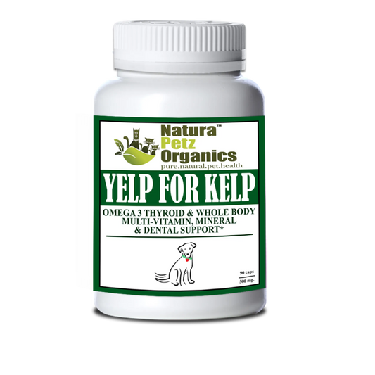 Yelp For Kelp - Omega 3 & 6 Thyroid & Whole Body Multi - Mineral, Vitamin & Dental Support* - Pets Perfect
