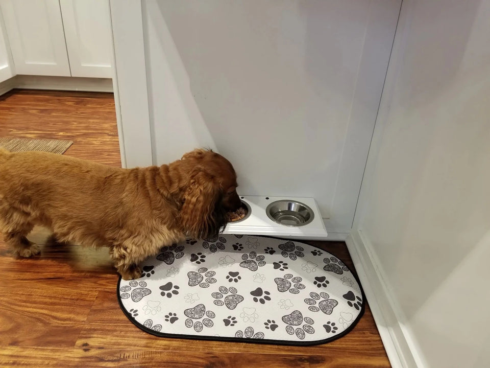 WG Wood Champion Bowl Wall-Mount Pet Dog Food Holder, view 31