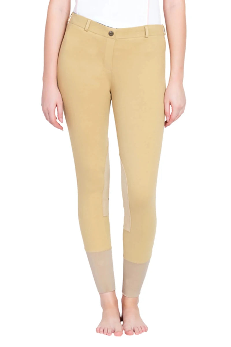 TuffRider Ladies Pull-On Knee Patch Breeches, view 16