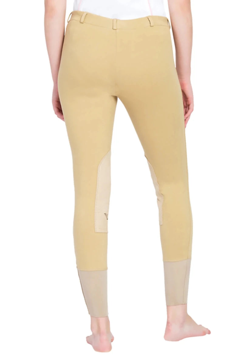 TuffRider Ladies Pull-On Knee Patch Breeches, view 18