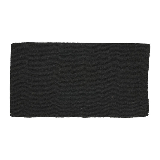 TuffRider Solid Color Double Weave Saddle Blanket-White-34 X 38 Inch