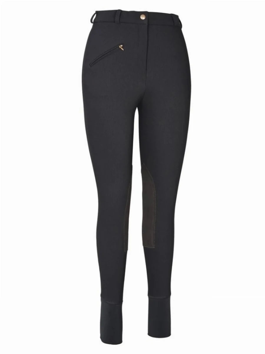 TuffRider Ladies Ribb Knee Patch Breeches, view 39