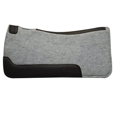 TuffRider Polyester Felt 1" Western Saddle Pad, black/32" X 32"