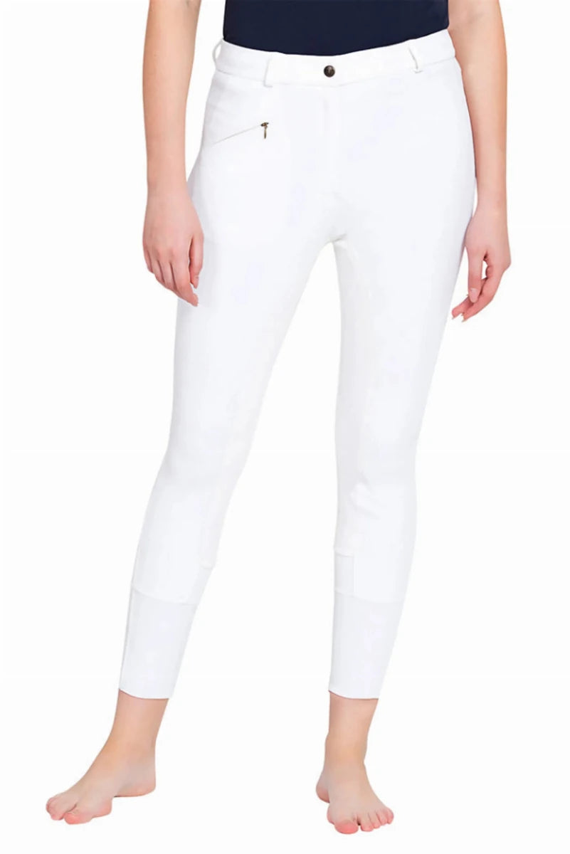 Women's Full Seat Riding Breeches - TuffRider Ribb Natural Waist Belt, view 21