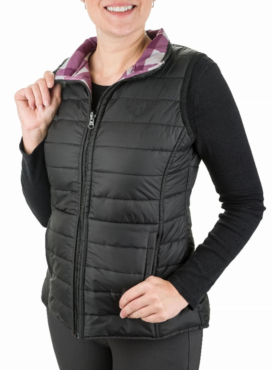 TuffRider Ladies Combination Reversible Vest, view 18