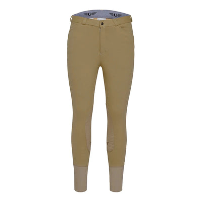 TuffRider Men's Patrol 4 Pockets Knee Patch Breeches, LIGHT, TAN, 28