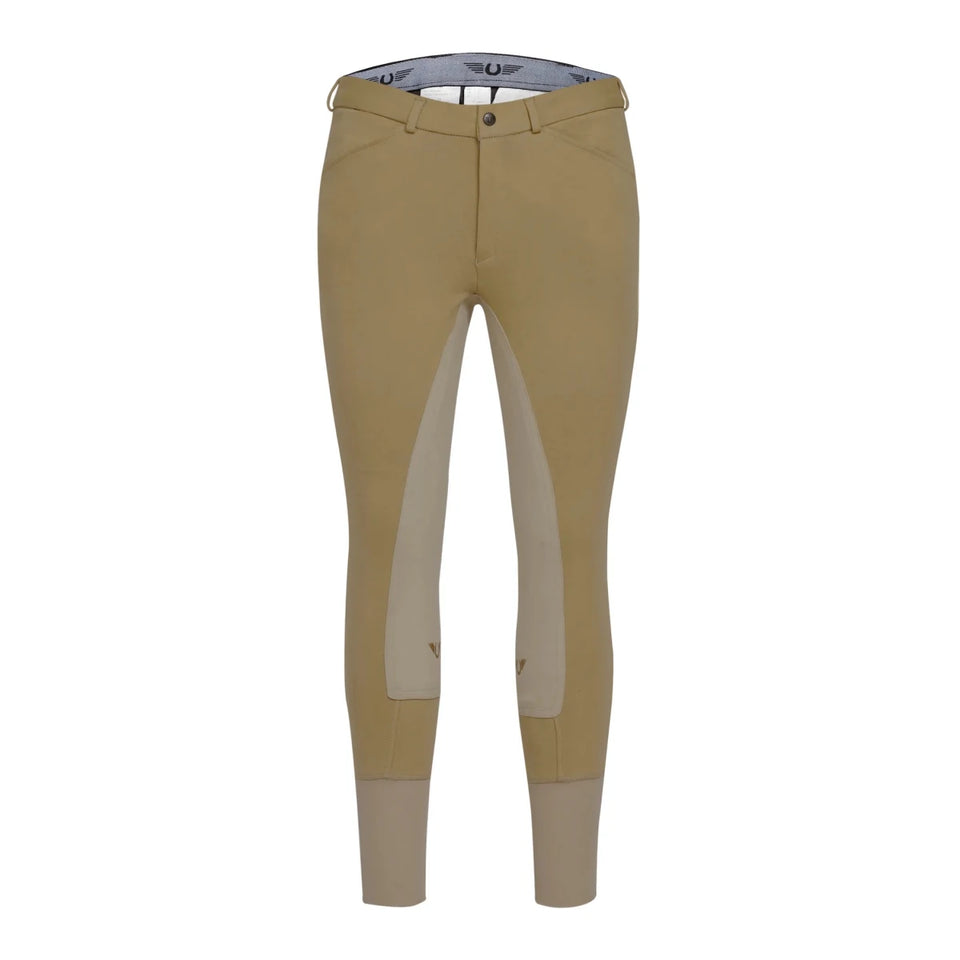TuffRider Men's Patrol 4 Pockets Full Seat Breeches, LIGHT, TAN, 30