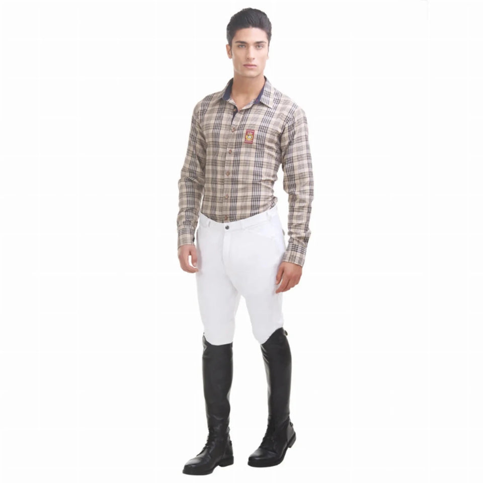 Men's Riding Breeches - TuffRider Patrol Knee Patch Breeches with, view 44