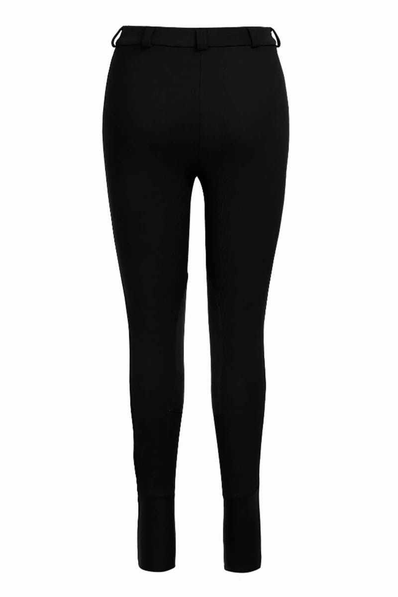 Tuffrider Ladies Long Ribb Knee Patch Breeches, view 11
