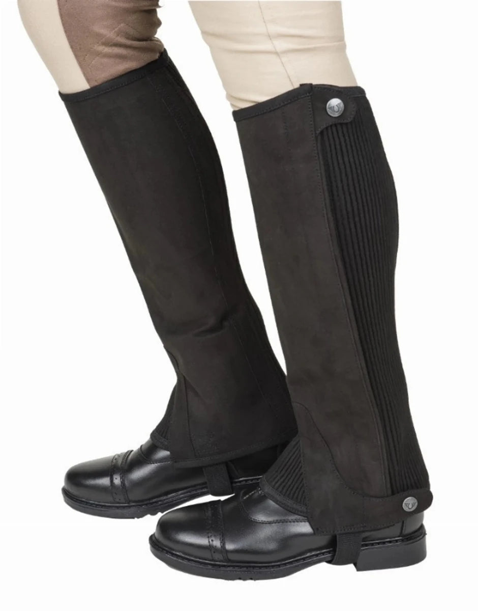 Tuffrider Ladies Saratoga Synthetic Half Chaps, view 8