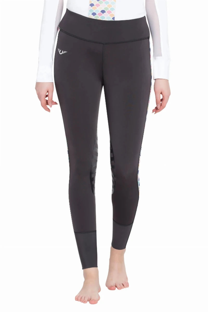 Women's Riding Tights - TuffRider Iris EquiCool Riding Tights with UV, view 8