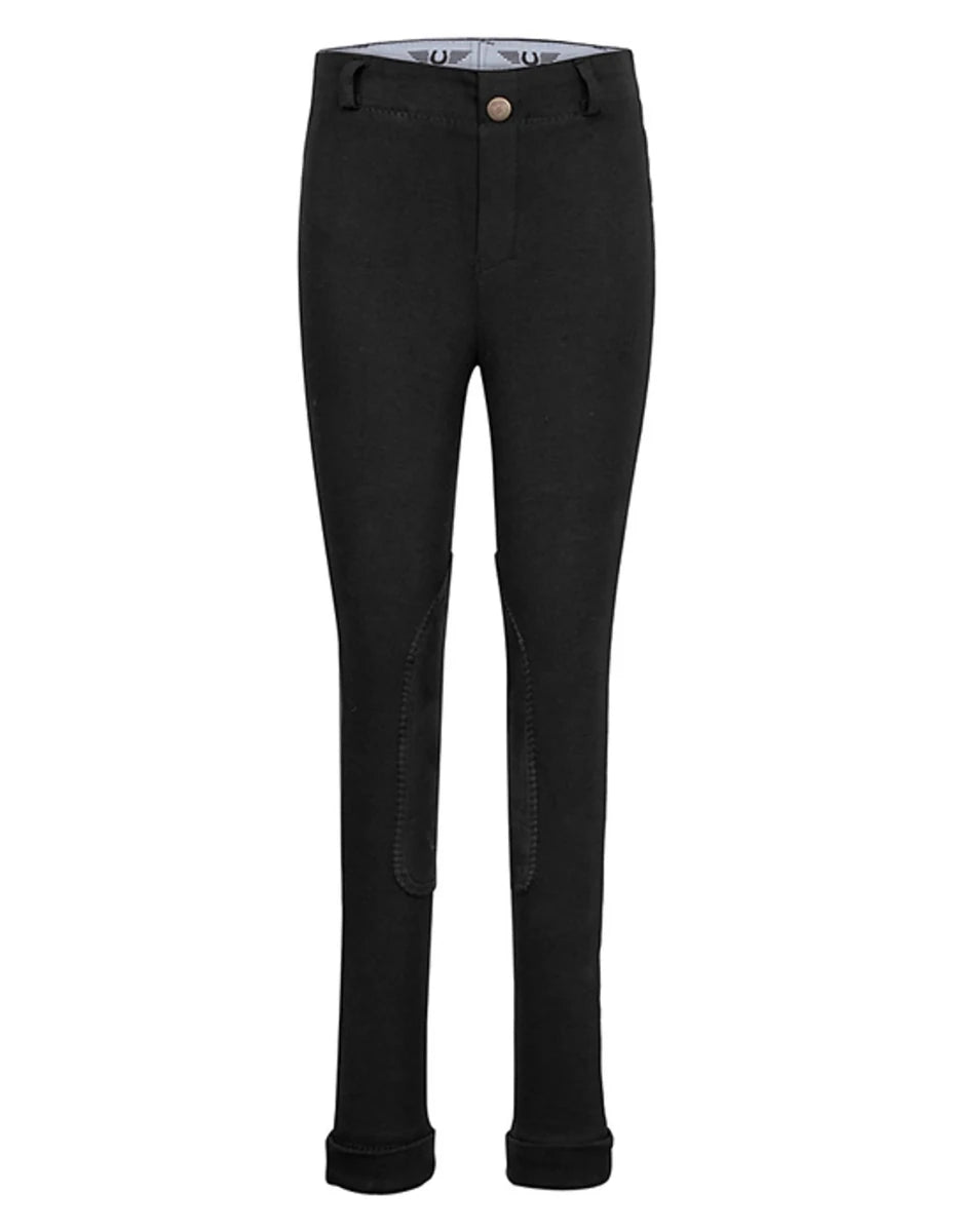 TuffRider Children's Unicorn Pull-On Jodhpurs, Black/6