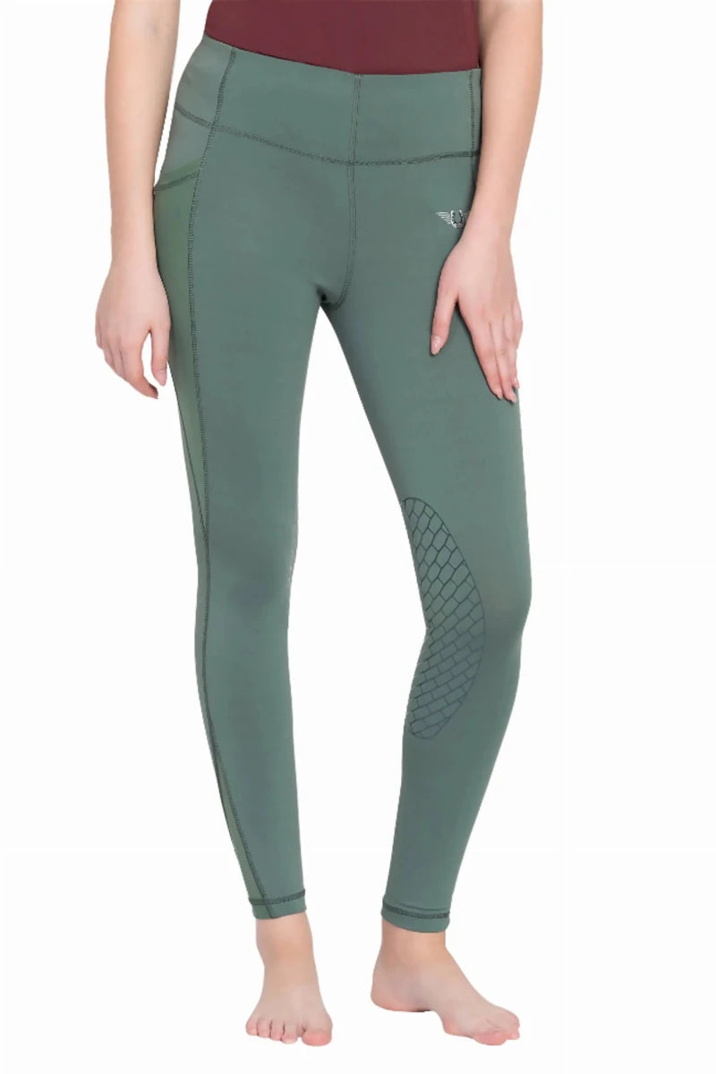 Women's Equestrian Riding Tights - TuffRider EquiCool Mesh Pocket, view 23