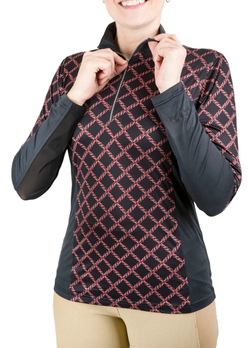 Equine Couture Equicool Leatherworks Sport Shirt, view 2