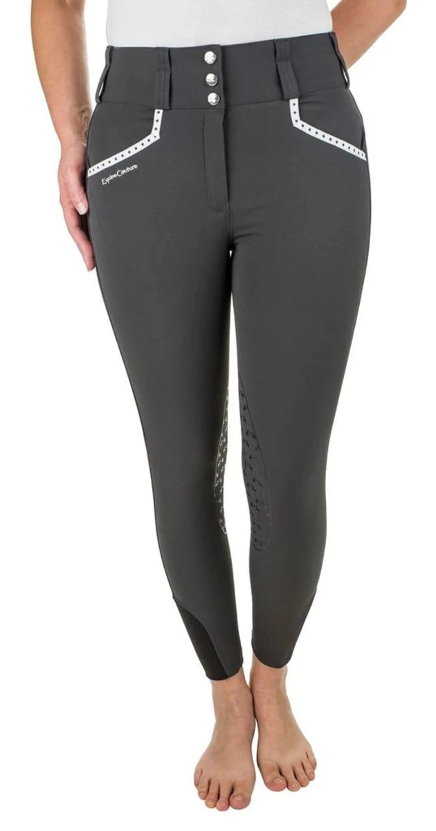 Equine Couture Ladies Nicole Knee Patch Breech, view 17