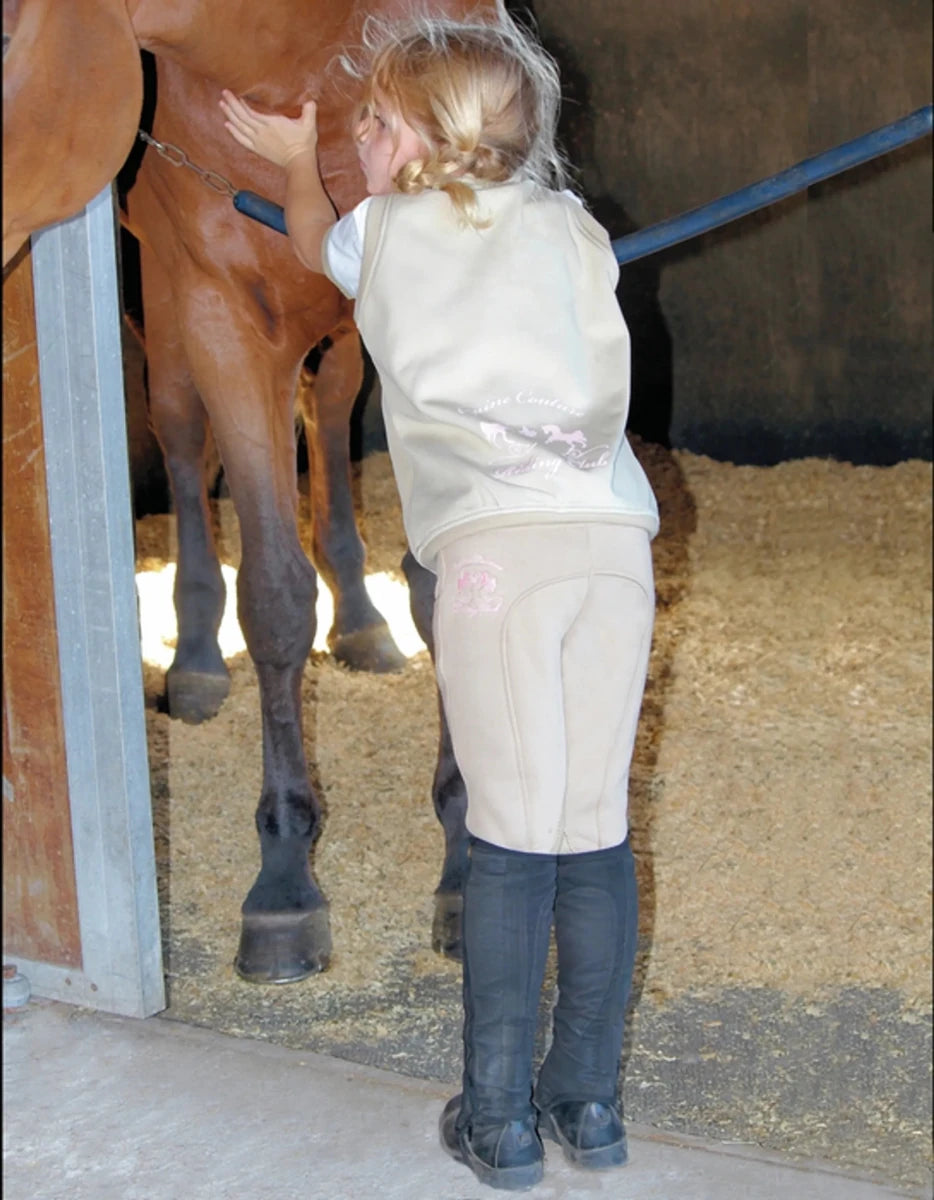 Equine Couture Children's Riding Club Pull-On Winter Breeches, view 17