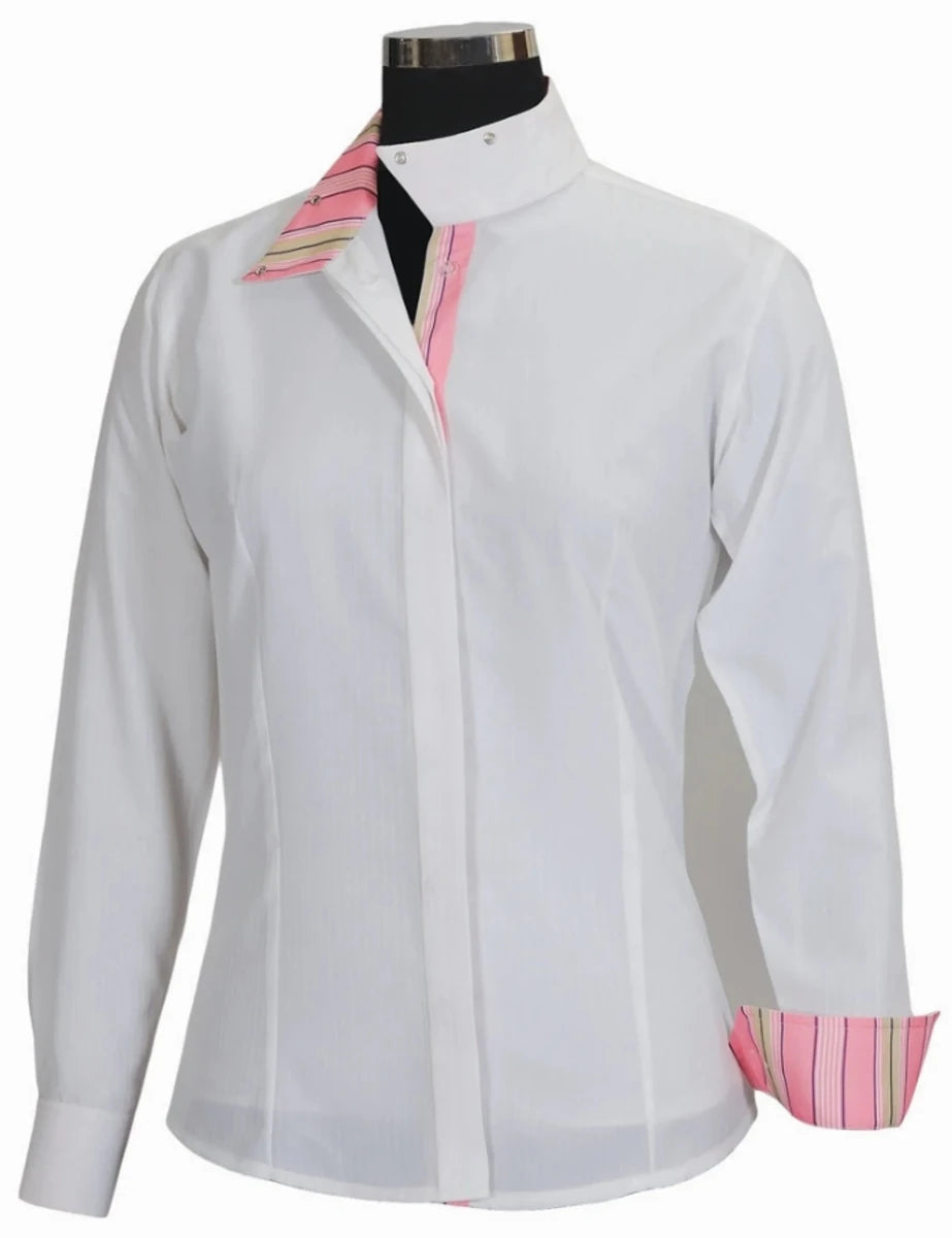 Women's Coolmax Show Shirt - Long Sleeve Competition Shirt with, view 8