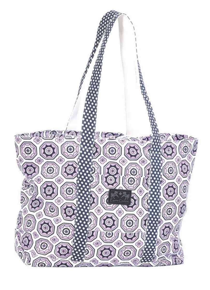 Equine Couture Kelsey Equestrian Tote Bag, Hot pink/1, view 2