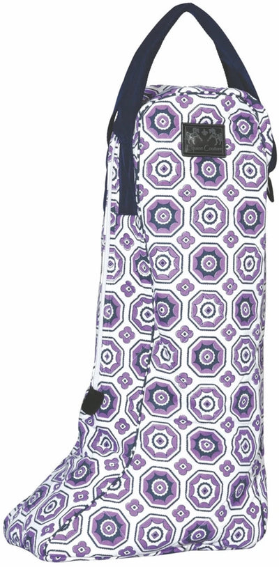 Equine Couture Kelsey Equestrian Boot Bag, Purple/1