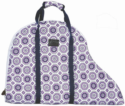 Equine Couture Kelsey Saddle Bag - Water Resistant Horse Saddle, Purple/1