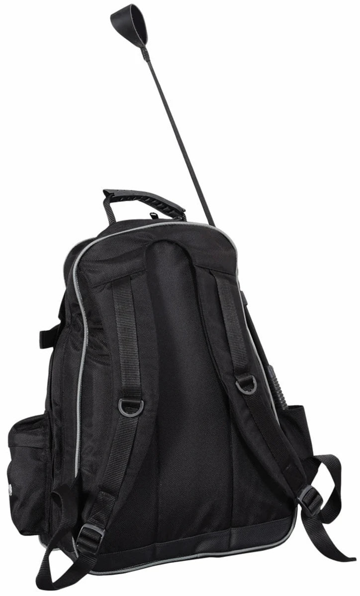 Equestrian Backpack - Water-Resistant Riding Gear Bag with Helmet, view 4