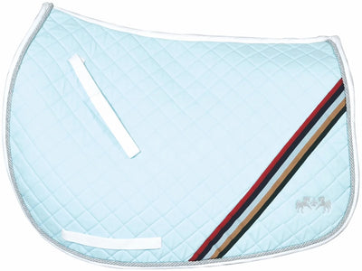 Equine Couture Brinley All-Purpose Saddle Pad, Blueglass/STANDARD