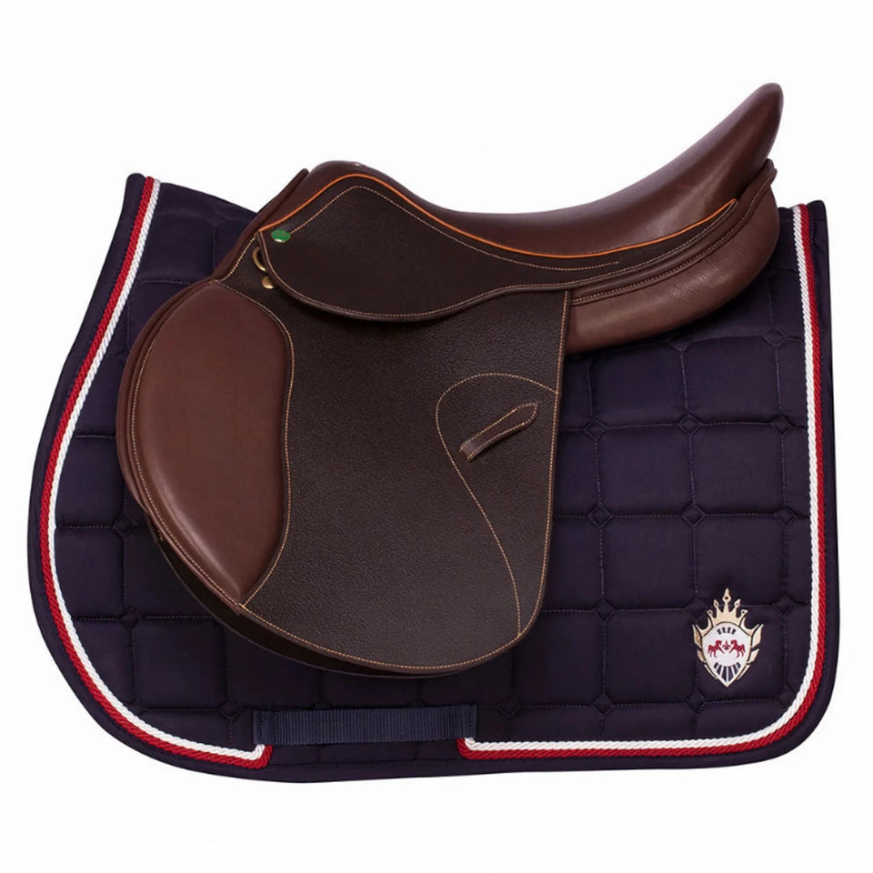 Equine Couture Culpepper All-Purpose Saddle Pad, Ec navy/1
