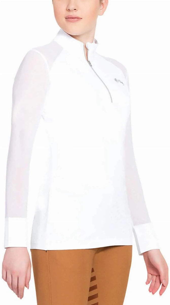 Equine Couture Erna EquiCool Long Sleeve Sport Shirt, view 25