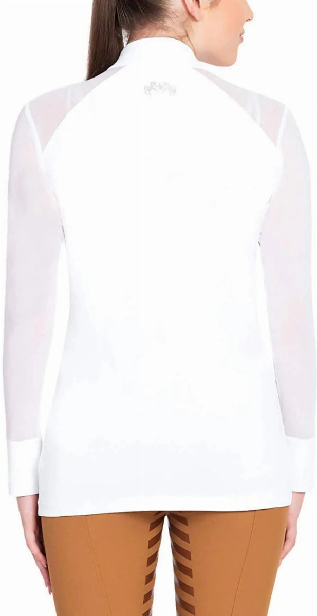 Equine Couture Erna EquiCool Long Sleeve Sport Shirt, view 26
