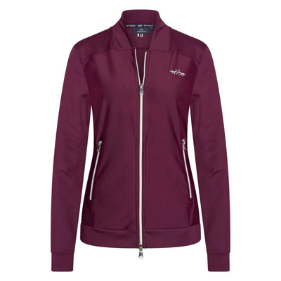 HV Polo Tech Cardigan HVPTeddy-Dark berry-Medium