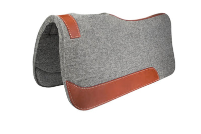 Western Saddle Pad, TuffRider San Antonio, gray/STANDARD
