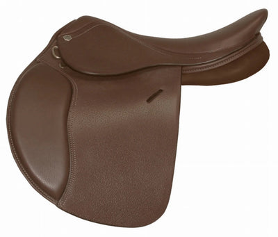 Henri de Rivel Club Close Contact Saddle, Australian nut, 14/Regular