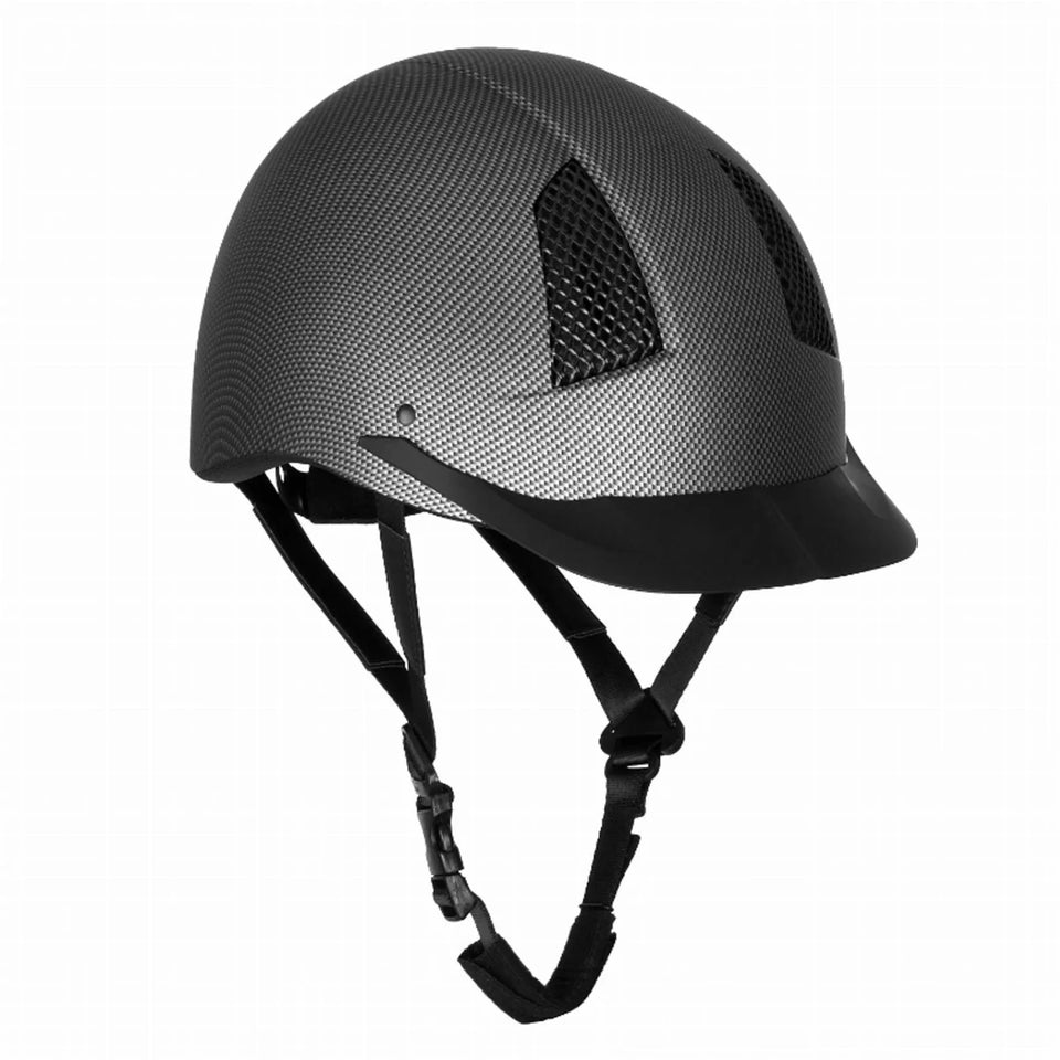 Equestrian Helmet - TuffRider Carbon Fiber Shell SEI Certified Riding, view 7