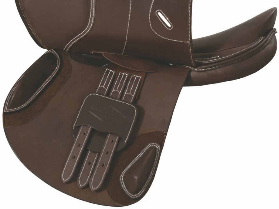 Henri de Rivel Cahill Covered Close Contact Saddle, view 11