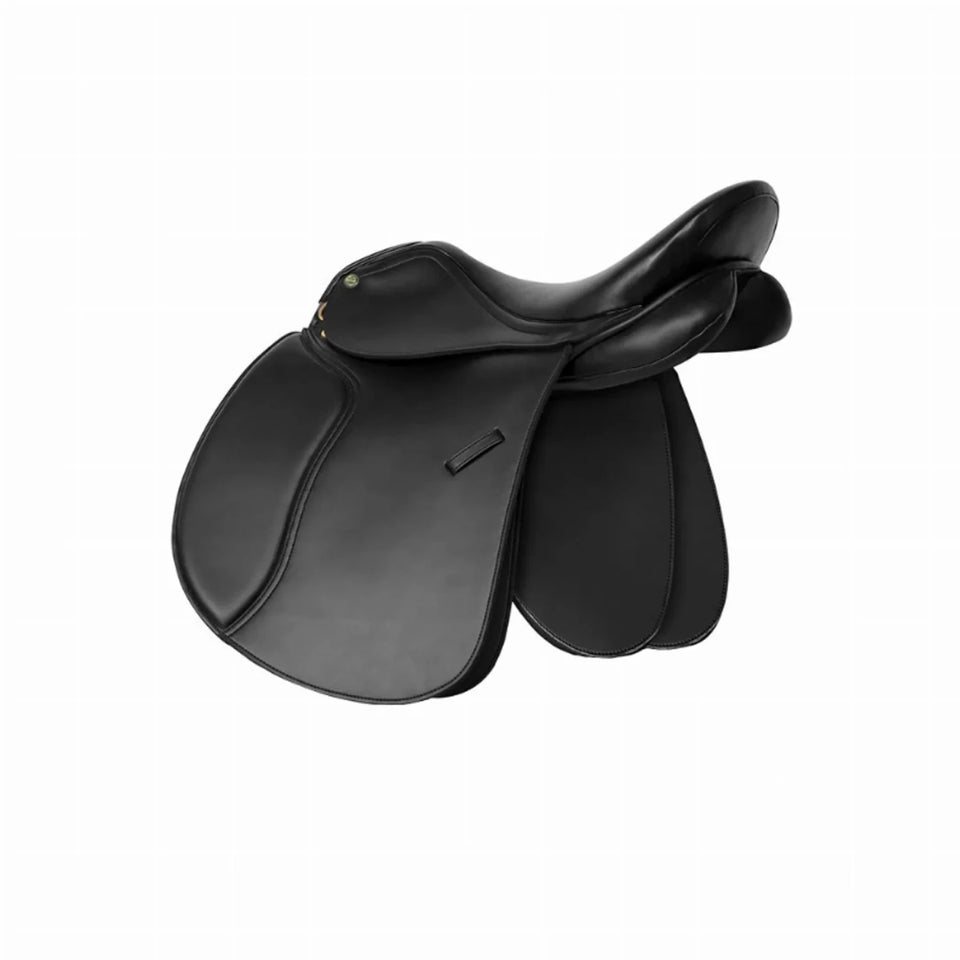 Vegan Dressage Saddle - Premium Synthetic Leather Horse Saddle for, view 5