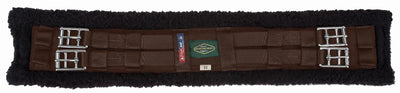 Henri de Rivel Dressage EquiCool Fleece Girth, havana/22