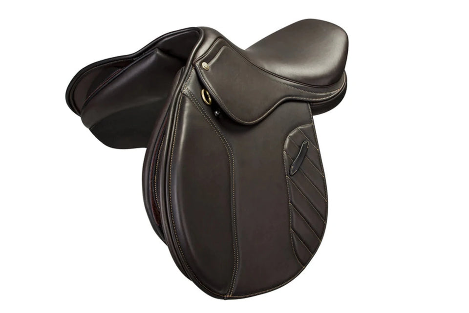 Henri de Rivel Synergy Close Contact Saddle - Havana, view 7