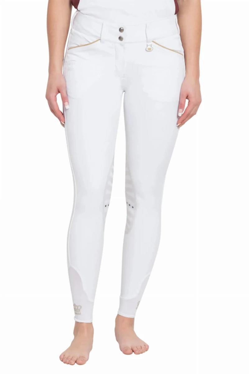 George H Morris Ladies Add Back Silicone Knee Patch Breeches, view 53