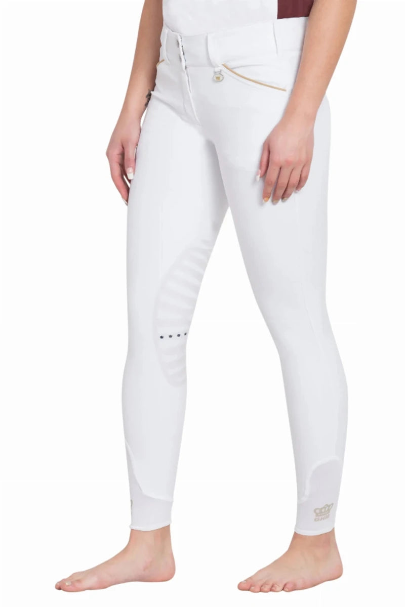 George H Morris Ladies Add Back Silicone Knee Patch Breeches, view 54