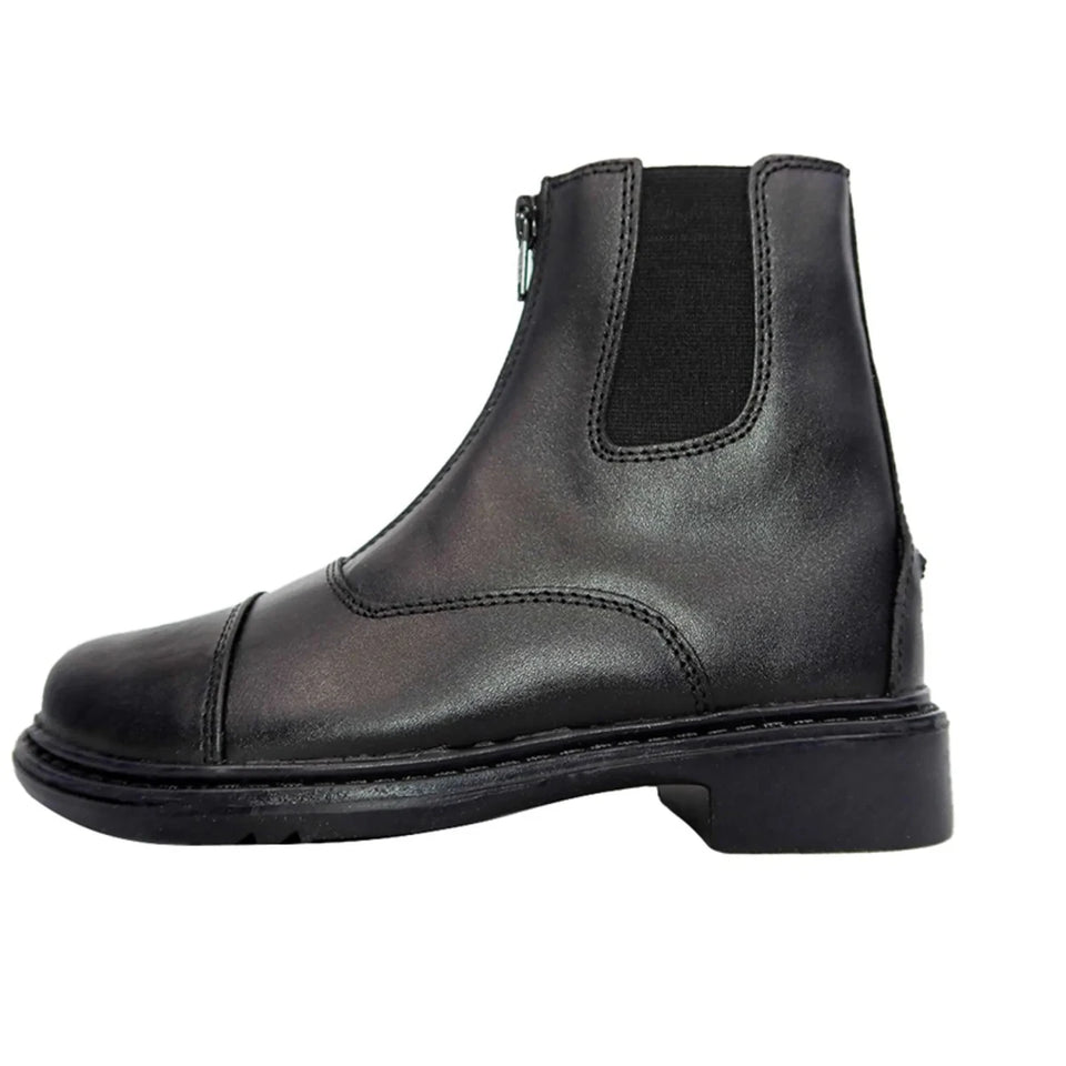 TuffRider Children's Perfect Front Zip Paddock Boots, view 14